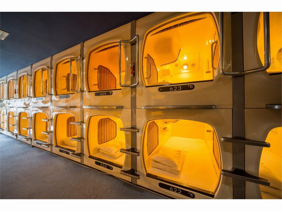 Capsule Inn Sapporo Exterior foto